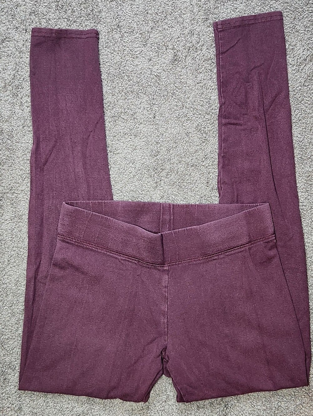 Burgundy Aerie Cotton Leggings
